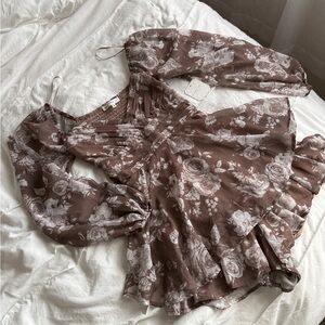 Altar'd State Floral Romper